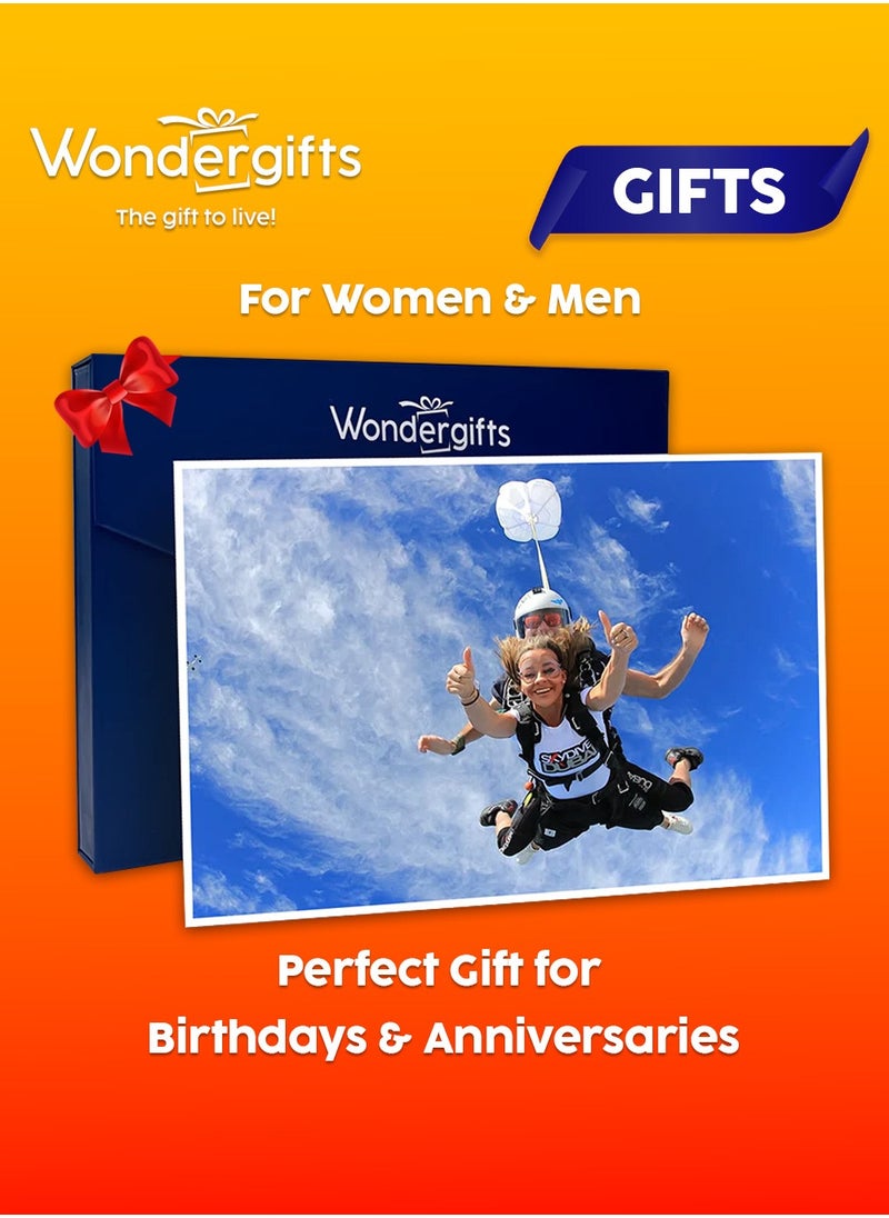 Wondergifts Tandem Skydive Over Desert with Video & Photos at The Palm Experience Gift with Free Spa Voucher  - Image 1