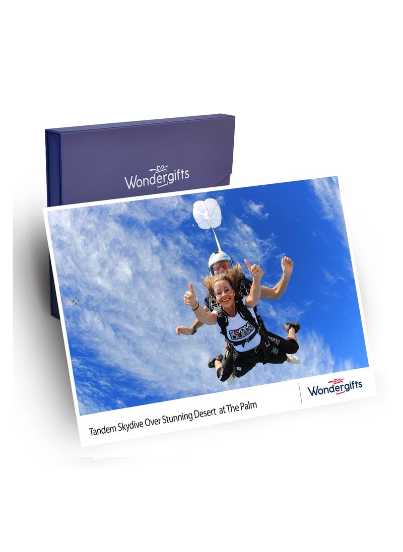 Wondergifts Tandem Skydive Over The Palm with Video & Photos | Ultimate Adventure Gift For Her | Perfect for Birthdays For Women & Men  - Image 1