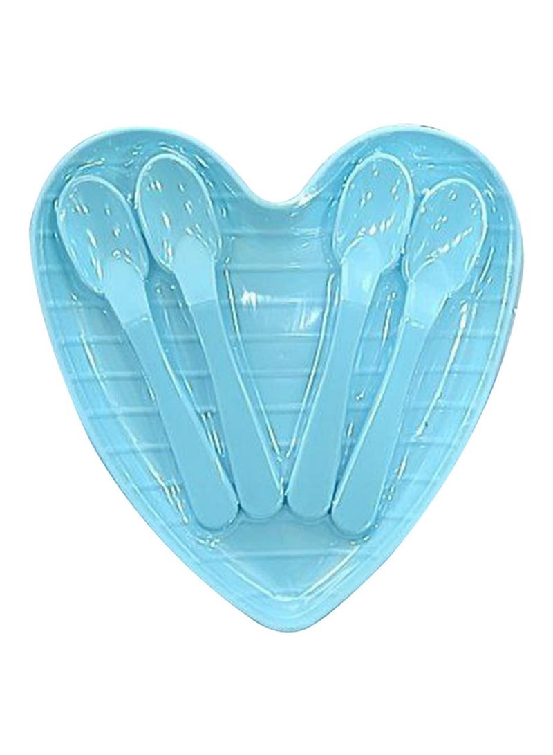 CATANES 24-Piece European Style Embossed Cake Plate Set – Reusable Plastic Useful for Parties, Babies and Outdoors - Image 4