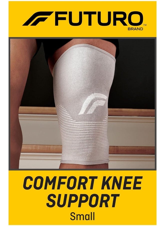 FUTURO - Comfort Knee Support Small Size, 1 Unit/Pack Beige Color 76586Enr Provides Immediate Compression For Sore Knee Mild Support Knee Support - Image 1