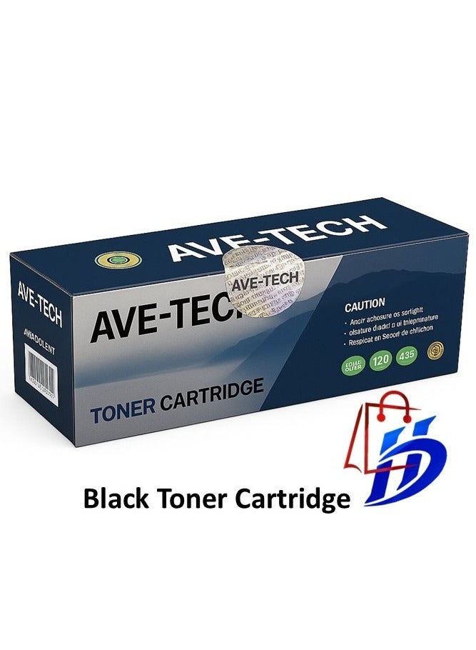 افي - التكنولوجيا AVE-TECH حبر 85A/35A/36A/712/713/725 BLACK - Image 1