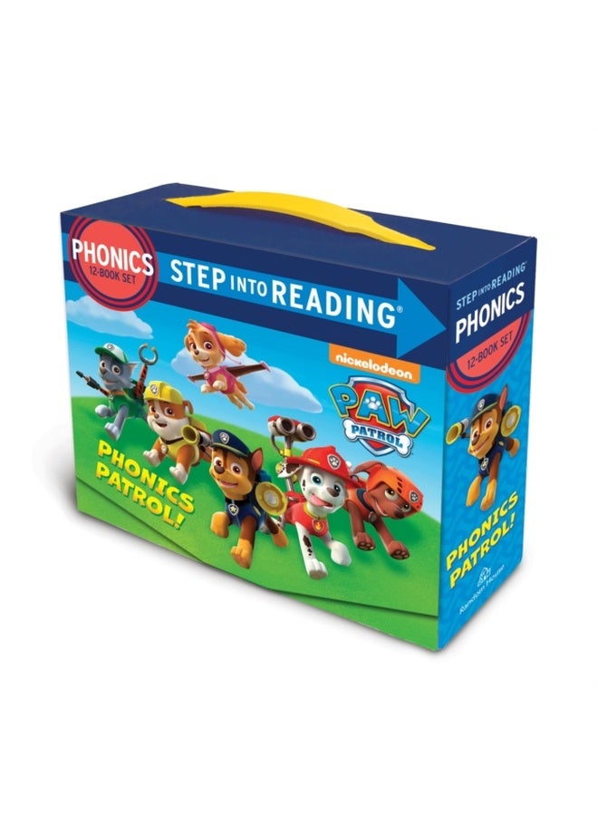 Phonics Patrol! (PAW Patrol): 12 Step into Reading Books 