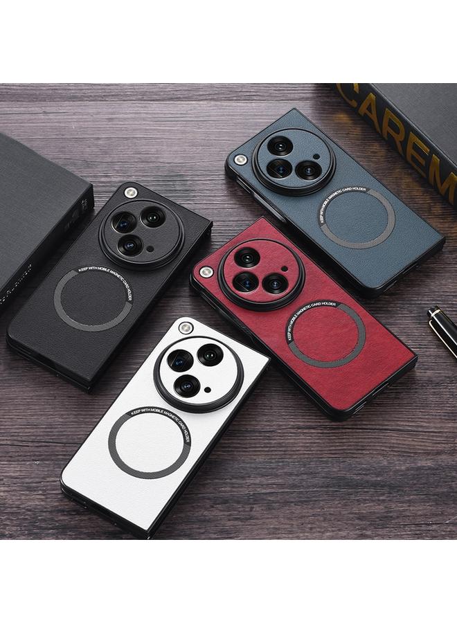 S-TOP Case For OnePlus Open PU MagSafe Magnetic Phone Case - Image 2