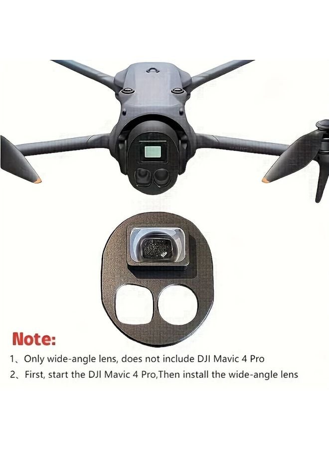 DJI Mavic 4 Pro Wide Angle Lens Filter Aluminum Frame Optical Glass - Image 2