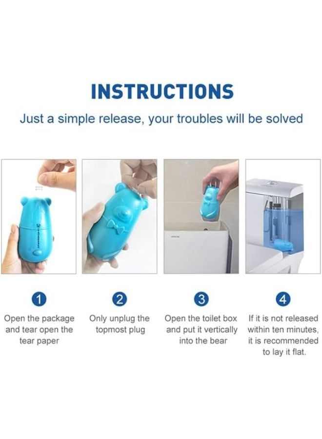 Toilet Bowl Cleaner Deodorant Antibacterial Cleaning Tools for Bathroom  - Image 4