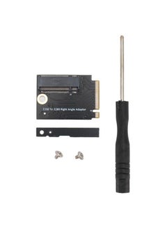 كيلا للوحة توسيع محرك الأقراص الصلبة SSD لتحويل 2230 إلى 2280 من Rog Ally المحمولة، NVME M Key NGFF M.2 PCIE 4.0 3.0، محول بزاوية 90 درجة  - Image 1