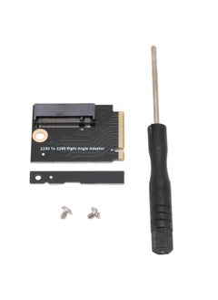 كيلا للوحة توسيع محرك الأقراص الصلبة SSD لتحويل 2230 إلى 2280 من Rog Ally المحمولة، NVME M Key NGFF M.2 PCIE 4.0 3.0، محول بزاوية 90 درجة  - Image 4
