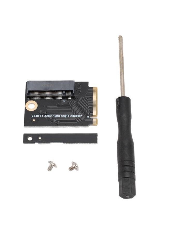 كيلا - للوحة توسيع محرك الأقراص الصلبة SSD لتحويل 2230 إلى 2280 من Rog Ally المحمولة، NVME M Key NGFF M.2 PCIE 4.0 3.0، محول بزاوية 90 درجة - Image 1