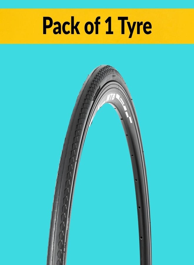 FCCRACING Ralson 700×28C Tyre | High-Performance Tyre for Road & Hybrid Bicycles | Tyre for Bicycle Size-700 * 28 - Image 5