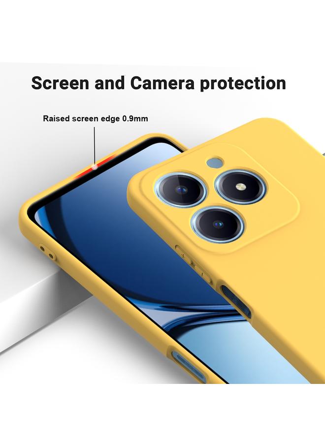 S-TOP Case For Realme C61 Global Pure Color Liquid Silicone Shockproof Phone Case - Image 4