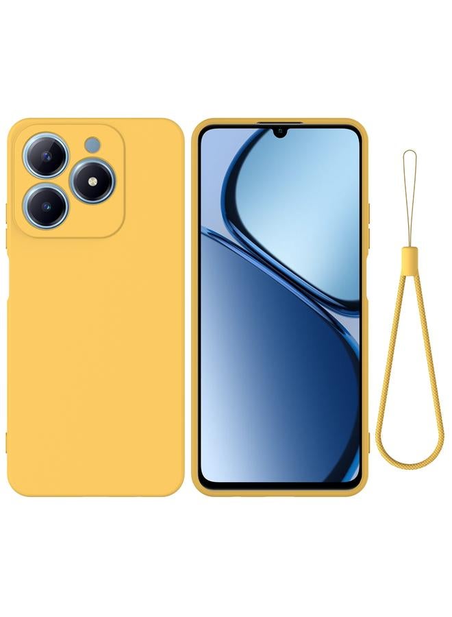 S-TOP Case For Realme C61 Global Pure Color Liquid Silicone Shockproof Phone Case - Image 1