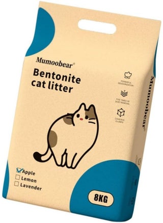 Mumoo Bear Clumping Cat Litter, 10 Litres, 8 kg, High Water Absorption, Dust-Free, Apple Flavour - pzsku/ZA87F406D15A19B83D75FZ/45/_/1734421074/e72079c5-3db1-4f00-8064-038d45723dcb