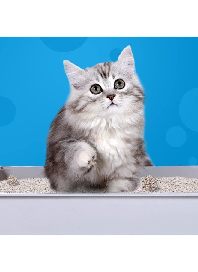 Mumoo Bear Clumping Cat Litter, 10 Litres, 8 kg, High Water Absorption, Dust-Free, Apple Flavour
