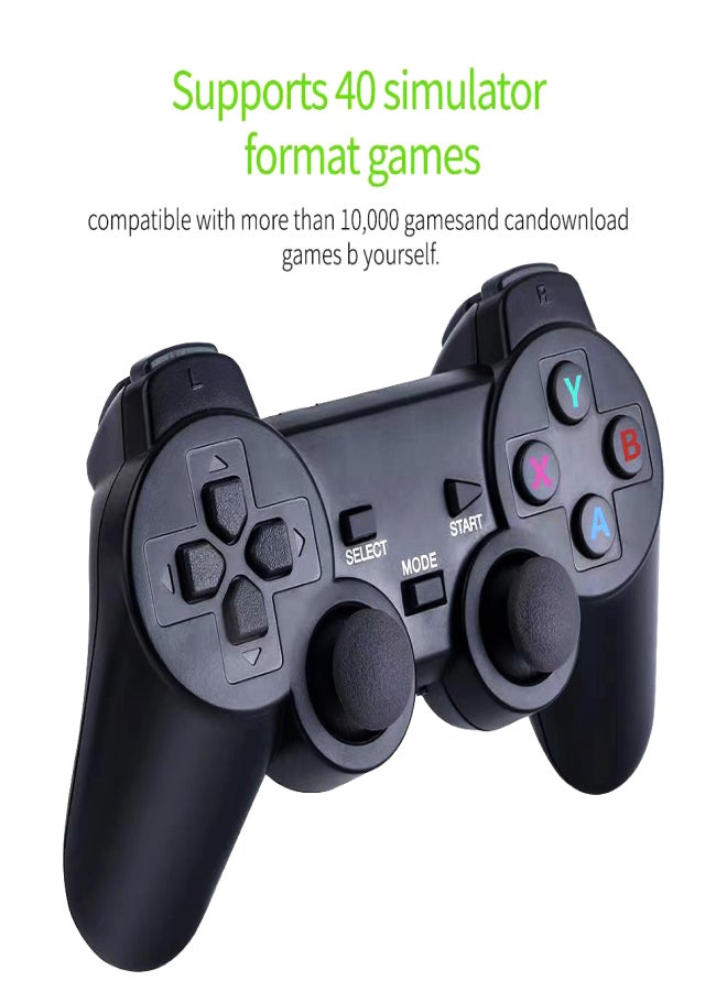 M8 Wireless Game Console 2.4G HD Arcade PS1 Home TV Mini Game Console U Bao Retro Game Console Wireless Gamepad Controller M8 64G (standard package) - Image 3