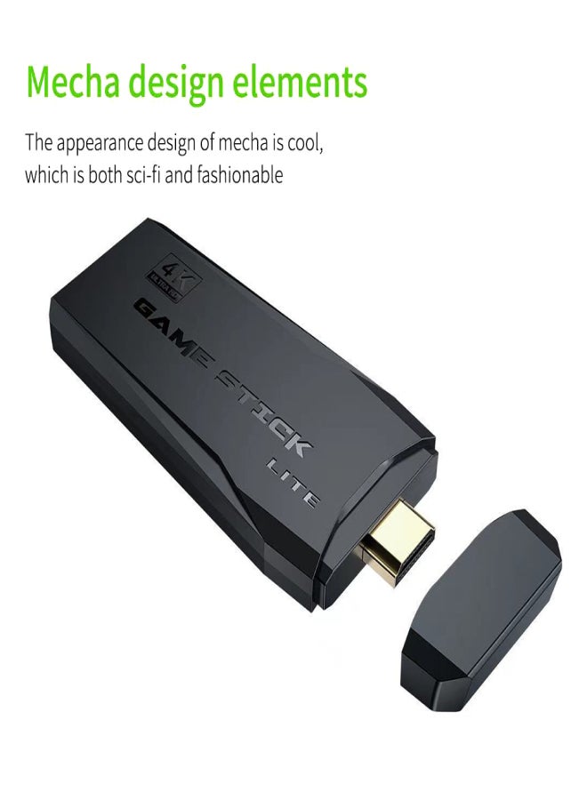 M8 Wireless Game Console 2.4G HD Arcade PS1 Home TV Mini Game Console U Bao Retro Game Console Wireless Gamepad Controller M8 64G (standard package) - Image 2