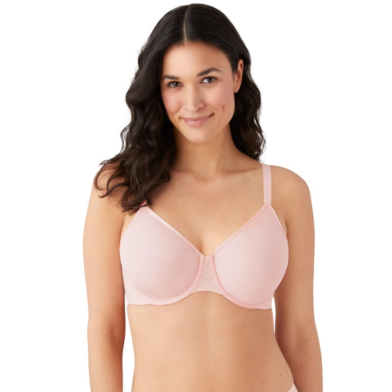 Wacoal Women's Back Appeal Minimizer Unlined Underwire Bra, Crystal Pink, 36DDD - Image 1