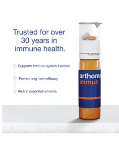 Orthomol Immun Vial, Immune Support Supplement, 30-Day Supply, Vitamins A, B, C, D, E, Zinc, Iodine  - Image 5