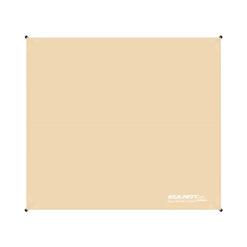 EULANT Waterproof Tent Footprint Camping Tarp for Camping35 Person Waterproof Tent Ground Sheet Mat for Camping Hiking Picnic Backpacking754ft X 853ft Four Corner Khaki - Image 1