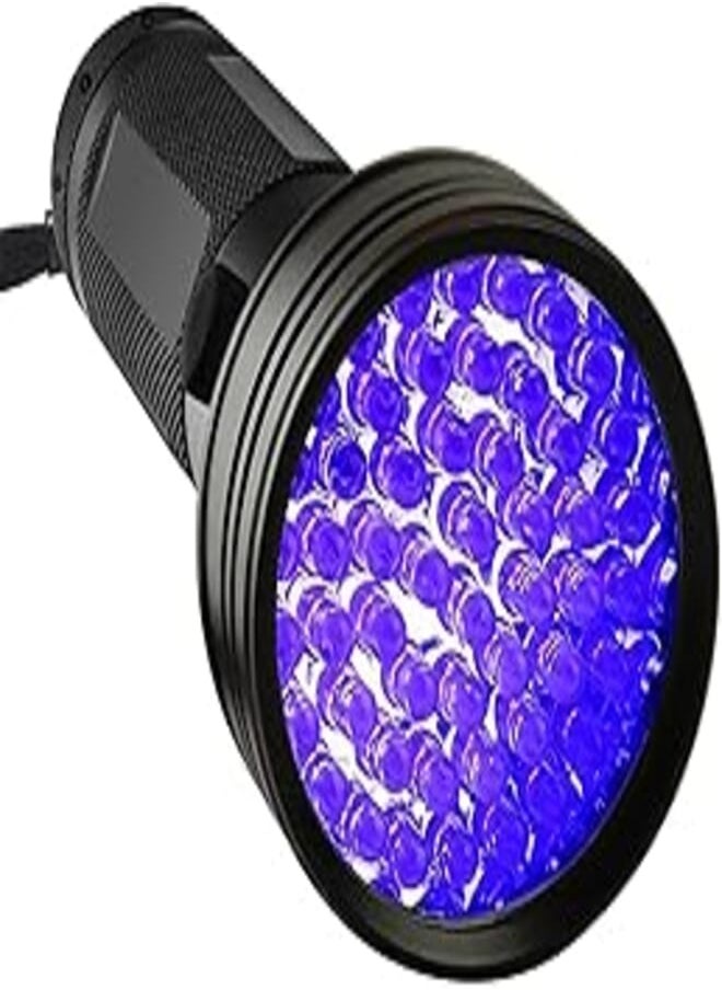 OUTAD UV Flashlight Black Light, 51 LED 395 nM Ultraviolet Flashlight Detector for Dog Cat Urine, Pet Stains and Bed Bug 