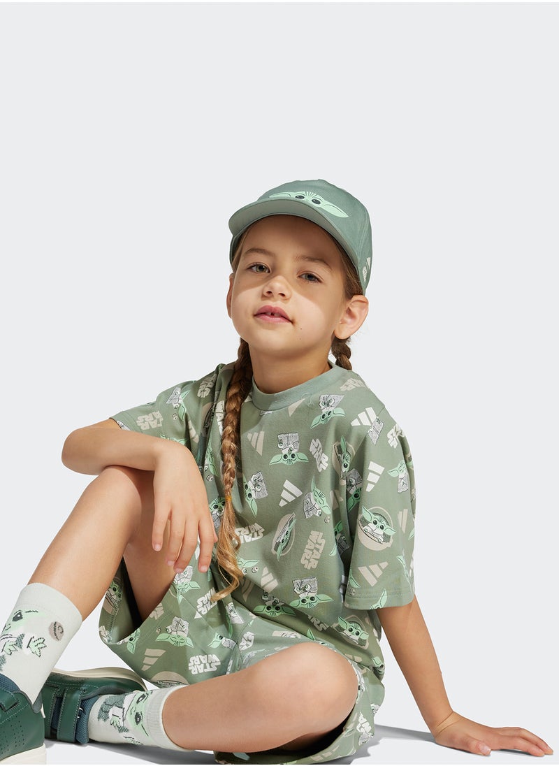 Adidas - Kids Star Wars Mandaloriant T-Shirt - Image 1