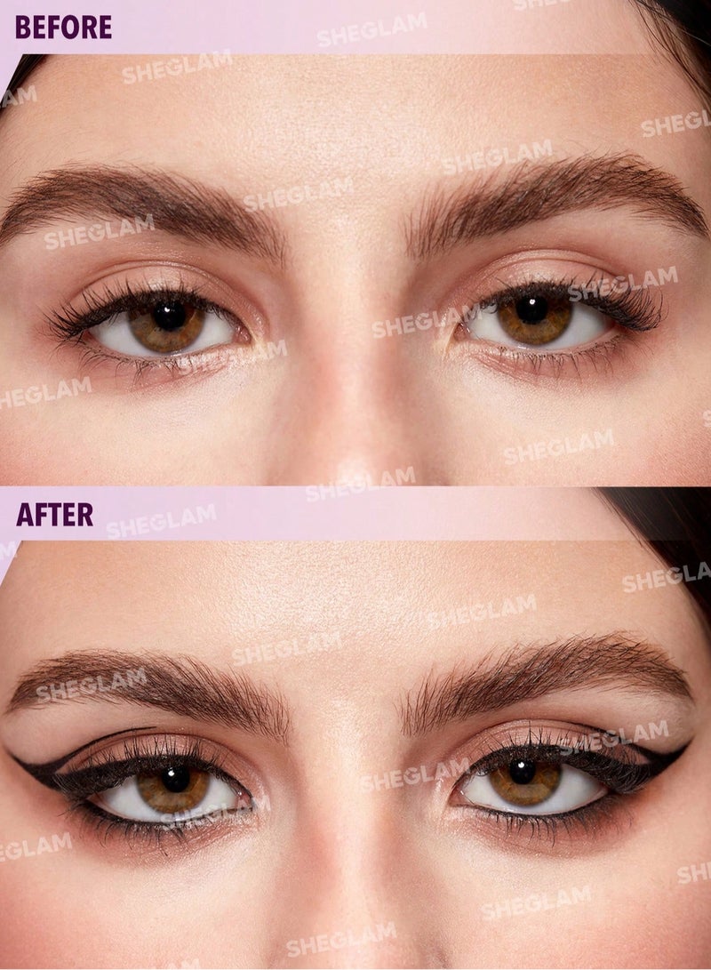 شيجلام Pro-Flex Angled Eyeliner - Black - Image 3