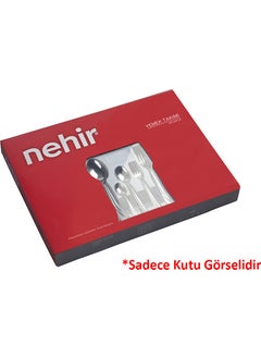 Nehir Sahra Plain 12 Person 60 Piece Family Cutlery Set  - Image 3