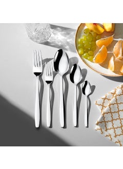 Nehir Sahra Plain 12 Person 60 Piece Family Cutlery Set  - Image 1