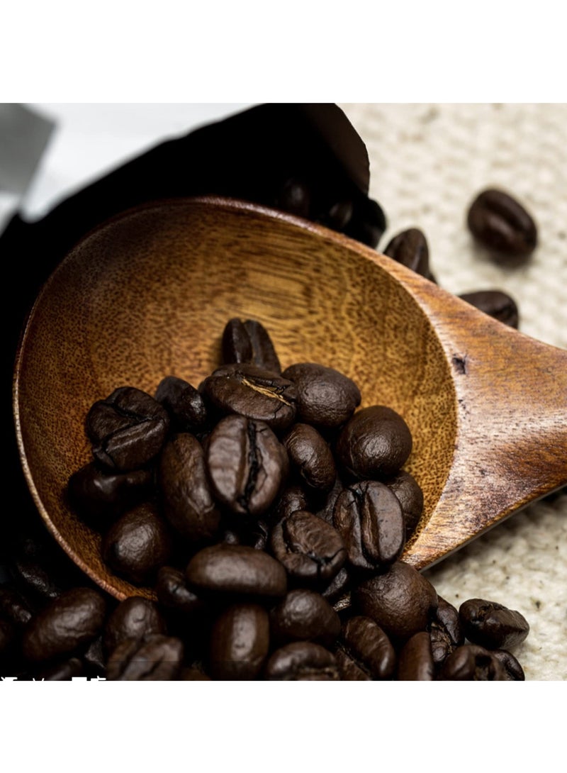 KASTWAVE Wooden Spoons Coffee Spoons Teaspoons Handmade Wood Tasting Spoon Iced Tea Spoons Mini Stirring Spoon Espresso Mixing Spoon Teaspoon Dessert Honey Spoons Table Spoon - Image 5