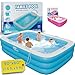 GRIP A POOL Premium Large Inflatable Pool with Soft Floor Handles and Drain for Adults and Kids 90x6019 Durable Blow Up Outdoor Swimming Pool for Backyard Summer Gift Family Size Kids Pool - Image 3