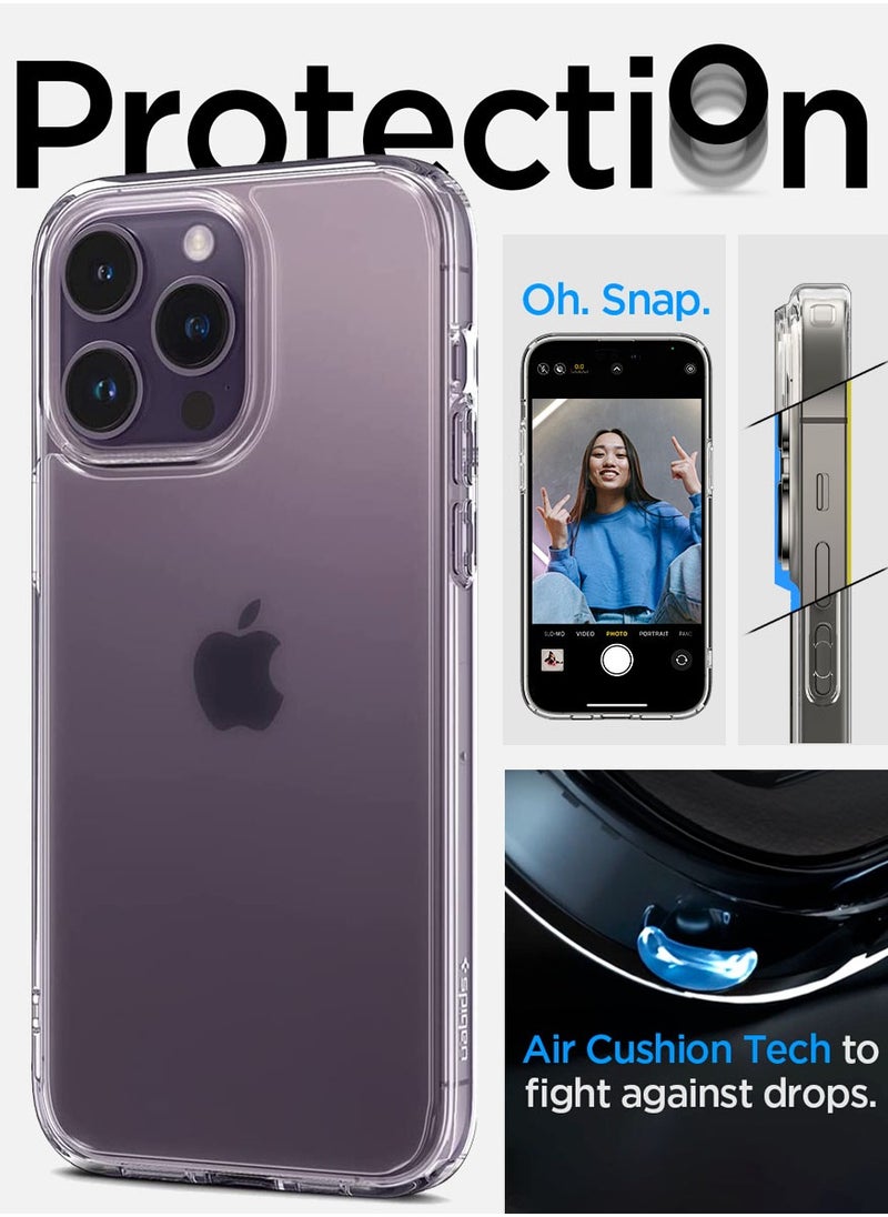 Spigen Ultra Hybrid iPhone 14 Pro Case Cover - Frost Clear  - Image 4