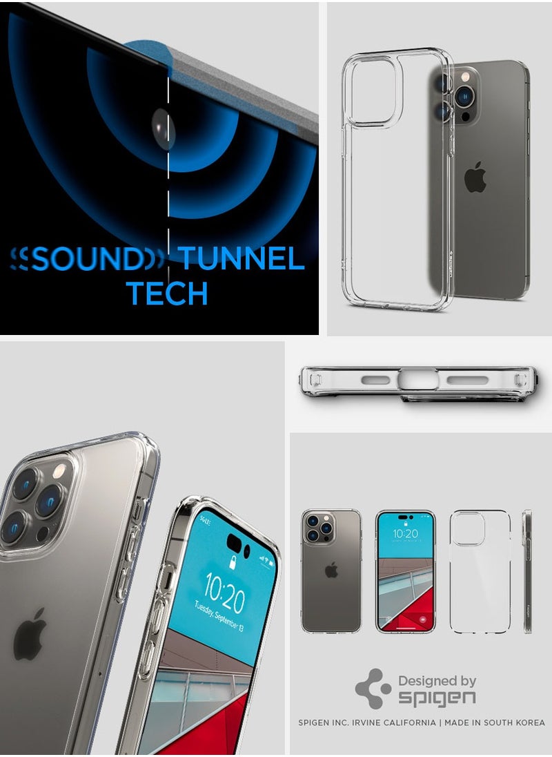 Spigen Ultra Hybrid iPhone 14 Pro Case Cover - Frost Clear  - Image 5