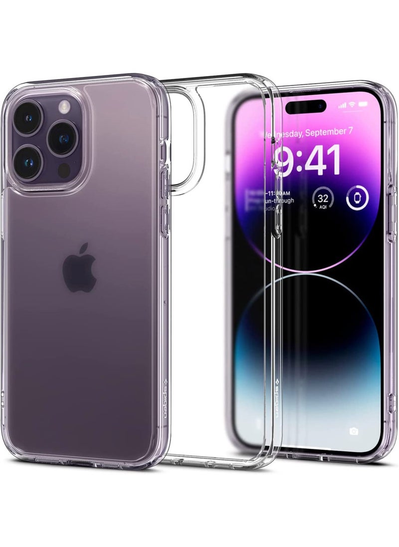 Spigen Ultra Hybrid iPhone 14 Pro Case Cover - Frost Clear  - Image 1