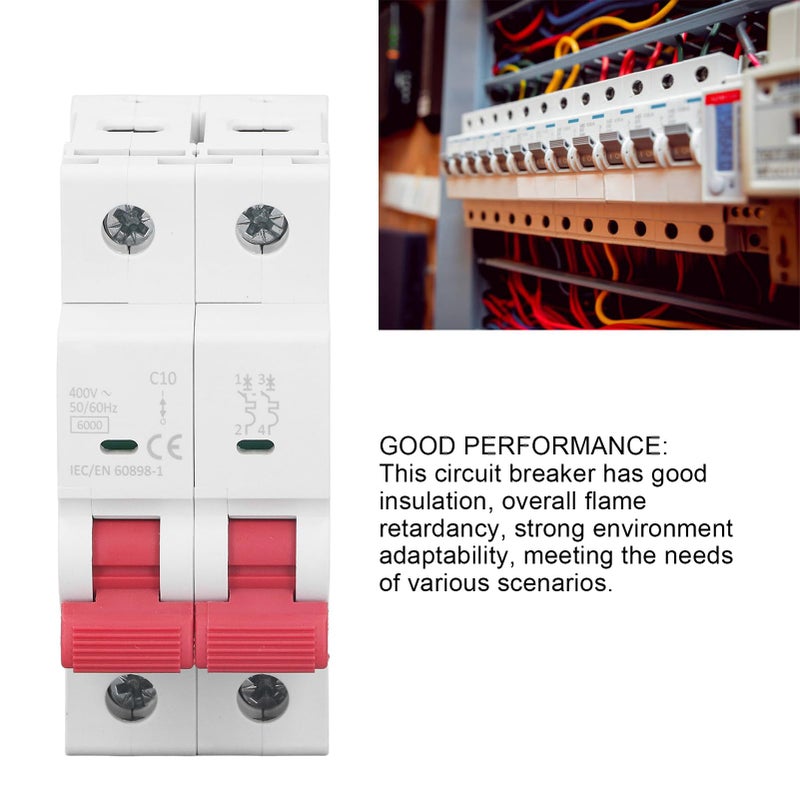 GYM10 20A Miniature Circuit Breaker 400V 6KA High Breaking Capacity Air Switch - Image 4