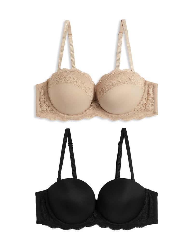 Marks & Spencer 2pk Wired Multiway Push Up Bras A-E - Image 5