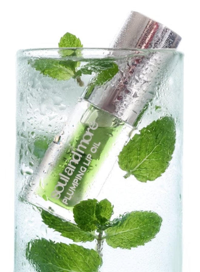 SOUL & MORE Mint attack plumping lip oil - Image 2