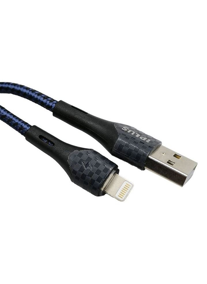 iplus - iPlus Lightning Cable 20W Fast Charging Data Cable For AppIe, 1 Meter Charge And Sync With Breathing Light iPlus ip-L123 - Image 1