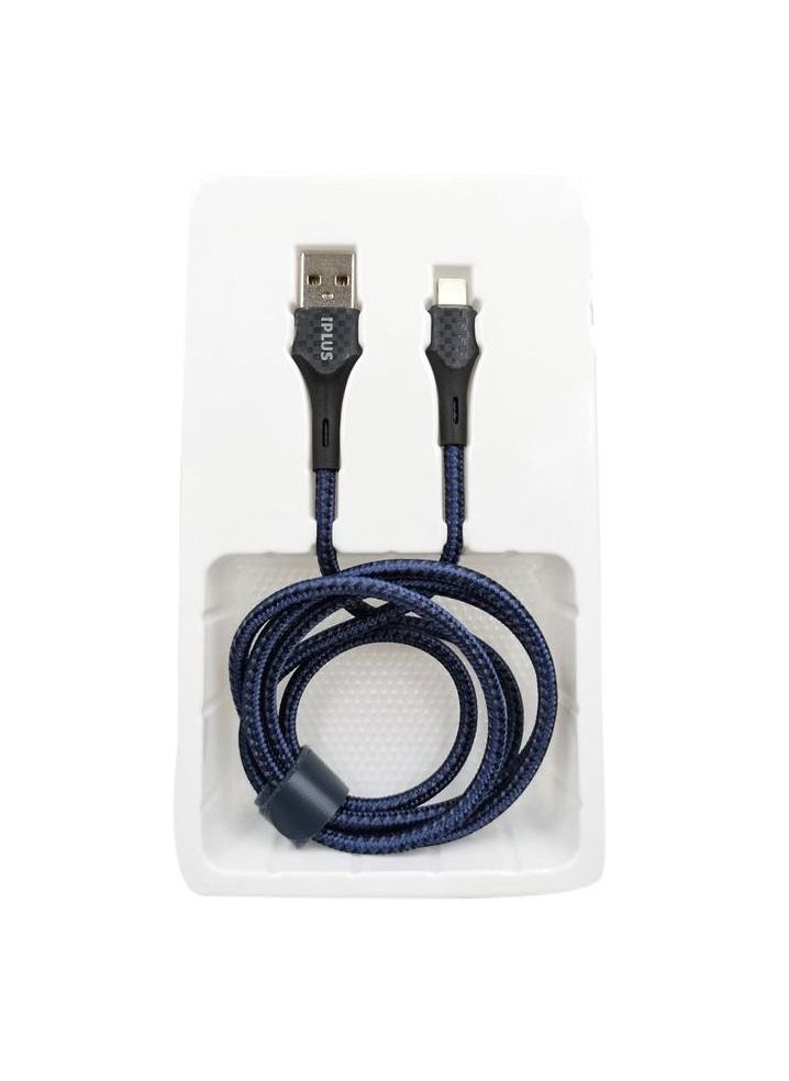 iplus - iPlus Lightning Cable 20W Fast Charging Data Cable For AppIe, 1 Meter Charge And Sync With Breathing Light iPlus ip-L123 - Image 1