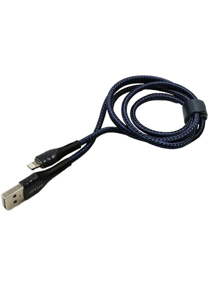iplus - iPlus Lightning Cable 20W Fast Charging Data Cable For AppIe, 1 Meter Charge And Sync With Breathing Light iPlus ip-L123 - Image 1