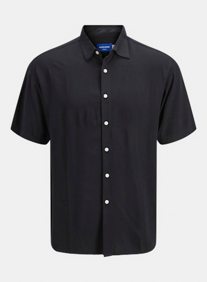 JACK & JONES JACK & JONES Mens Joshua Viscose Shirt Shortsleeve 