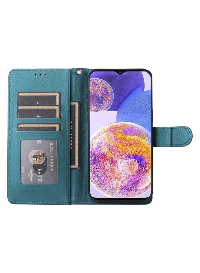 اس-توب جراب لهاتف Samsung Galaxy A23 5G / 4G جراب هاتف جلدي شبكي ماسي قابل للطي - Image 4