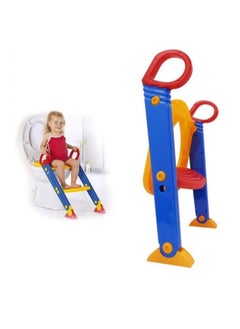 DRAMA HOME Portable Folding Trainer Toilet Potty Training Ladder Chair For Children  - Image 2