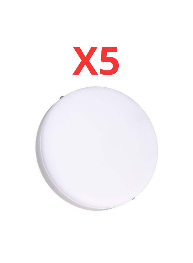 Sian Tech 5-piece set of 36W white LED panel lights, 22*22cm, 3600 lumens, 6500K color temperature, aluminum body, lifespan up to 10 years, three-year warranty - Image 1