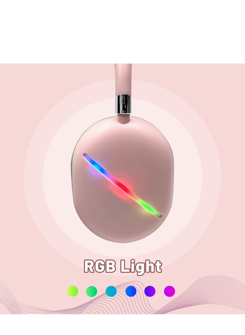GULFLINK - 400mah Cat Ears Wireless Bluetooth Headphones for Teens Adults Black - Image 1