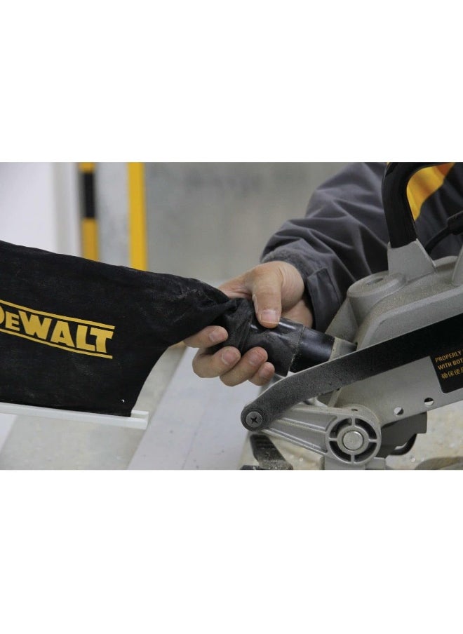DEWALT Dewalt Dw714-B5- 250Mm 1650W Non Slide Compound Mitre Saw Good For Wood And Aluminum. With Blade  Yellow Black  - Image 2