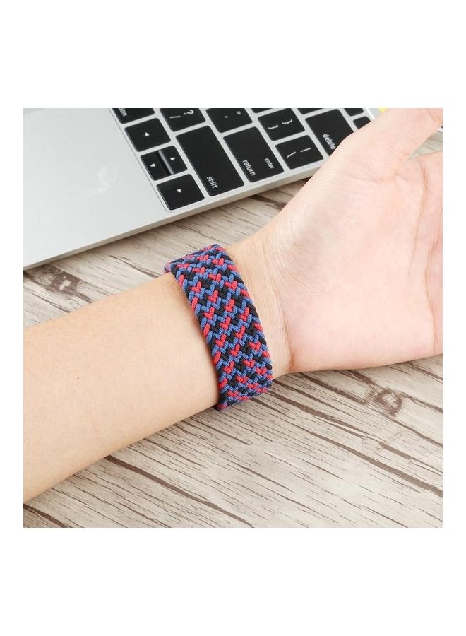 BGM Nylon Braided Single Loop Replacement Band For Apple Watch Series 6/SE/5/4 Multicolour - Image 3