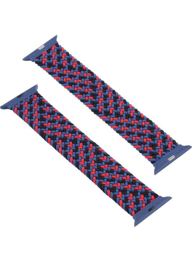 BGM Nylon Braided Single Loop Replacement Band For Apple Watch Series 6/SE/5/4 Multicolour - Image 4