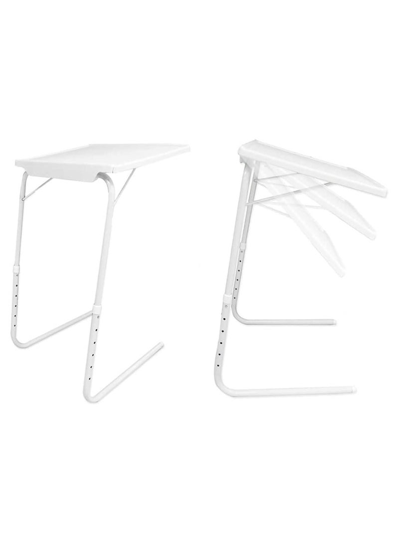 Folding Adjustable Table Mat white - Image 1