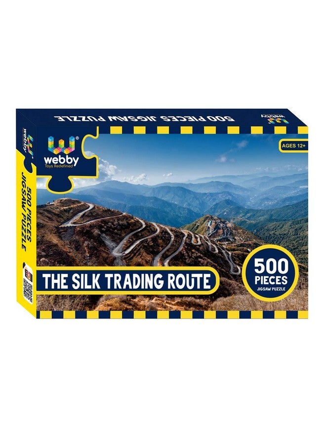 Webby The Silk Trading Route Jigsaw Puzzle, 500 Pieces - Image 1