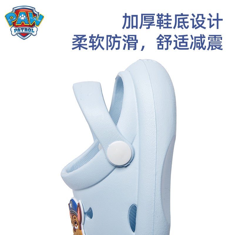[70% discount] Wang Wang team children's slippers summer baby home cute children's cartoon hole shoes soft light - Image 5