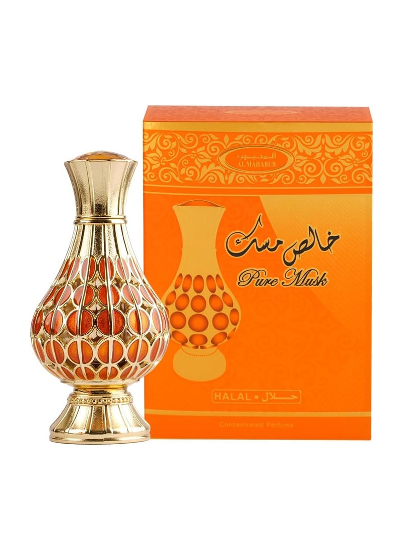 Oud Khaleeji ATTAR PURE MUSK 12ML | Sweet Oriental Musk Perfume Oil – Alcohol‑Free Halal Attar with Saffron & Vanilla – Unisex Fragrance - Image 4